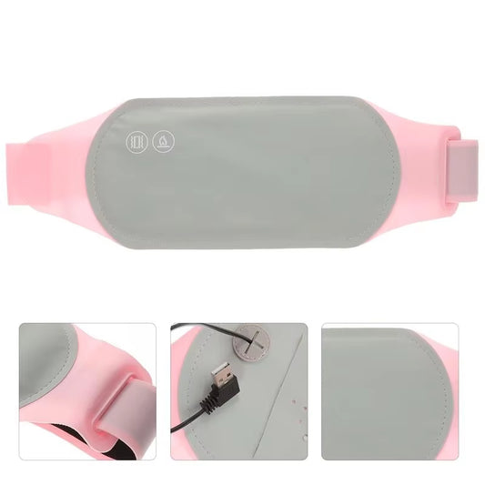 1Pc Heating Lower Pad Period Pain Heat Pads Cramp Pain Heating Pad Electric Menstrual Waist Belt Women Lower Belt