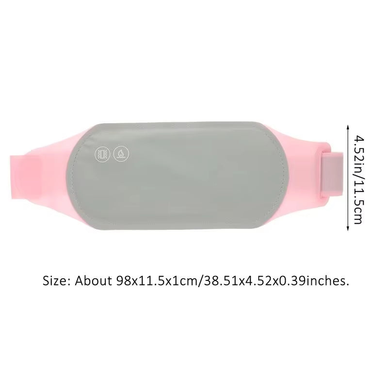 1Pc Heating Lower Pad Period Pain Heat Pads Cramp Pain Heating Pad Electric Menstrual Waist Belt Women Lower Belt
